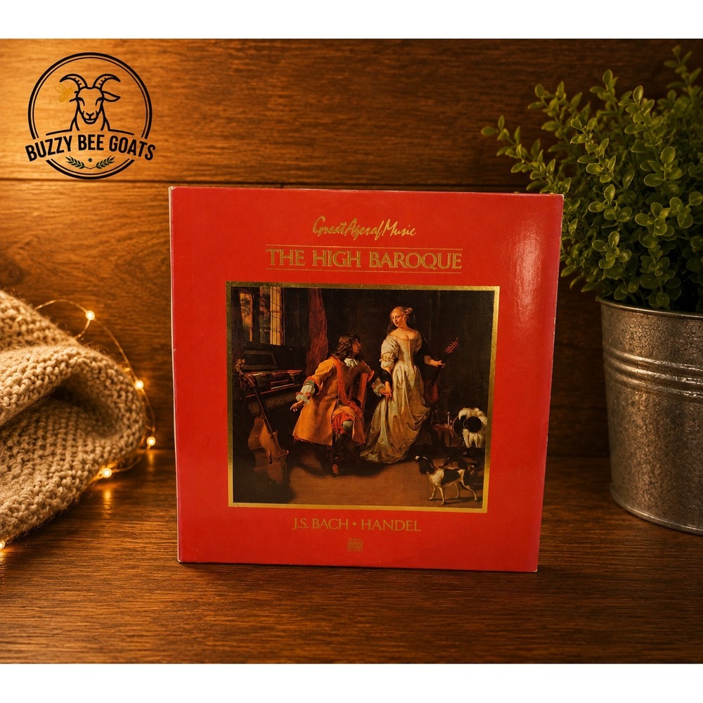 TIME LIFE GREAT AGES OF MUSIC THE HIGH BAROQUE BACH HANDEL VINYL LP SET
